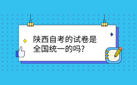 陕西自考试卷