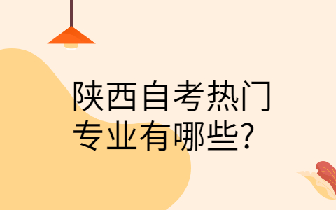 陕西自考