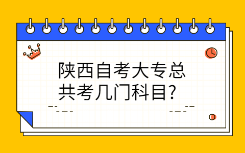 陕西自考大专