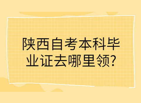 陕西自考本科毕业证