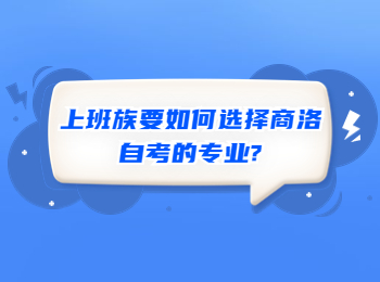商洛自考 商洛自考专业