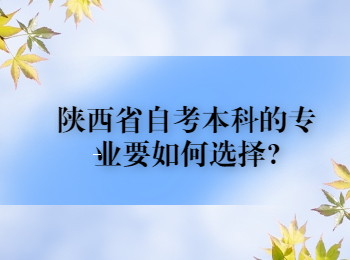 陕西省自考本科