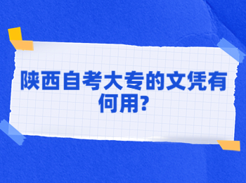 陕西自考大专