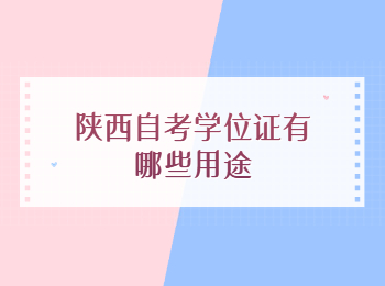 陕西自考学位证
